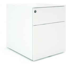 Caisson mobile 2 tiroirs dont 1 pour dossiers suspendus
